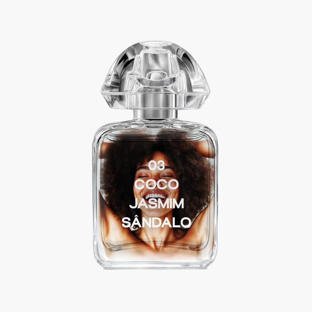 Perfume Cabelo e Corpo coco, jasmim e sândalo