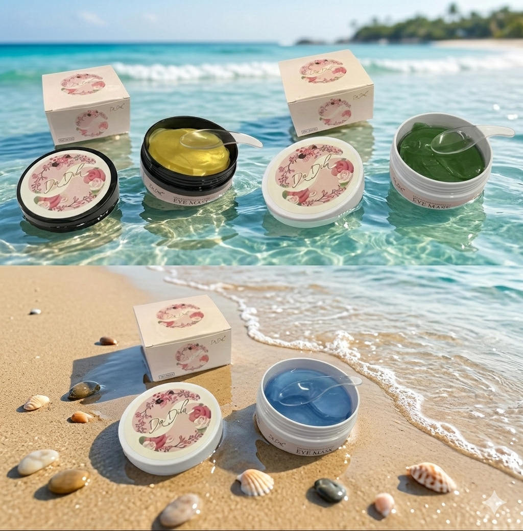 Kit 60 Máscaras Trata Olheiras Colágeno Adesivo Antirrugas Gel Pads Skin Care Tratamento Olhos Máscara Facial