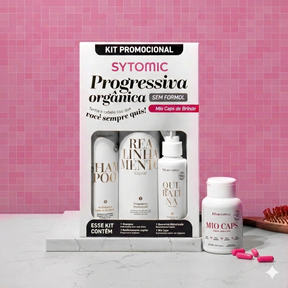 Kit Progressiva Orgânica de 500ml - Liso Perfeito