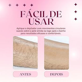 Depilador de Cristal Reutilizável Indolor Portáti