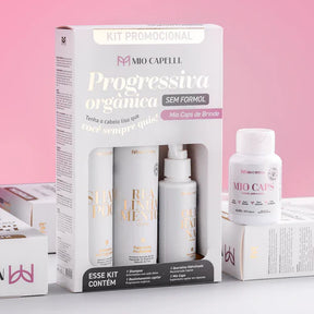 Kit Progressiva Orgânica de 500ml - Liso Perfeito
