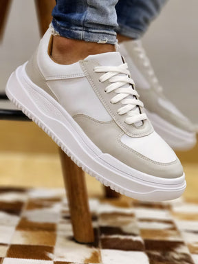 Tênis Sapatênis Masculino Estilo Sola Alta Tratorada Conforto Leve Macio