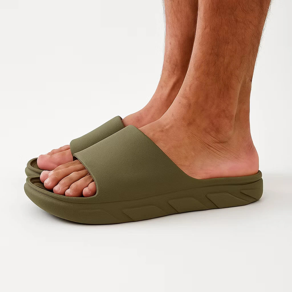 Sandália Slide Masculina Conforto Antiderrapante